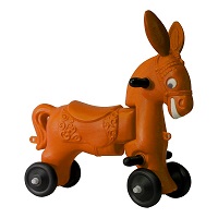 Guatemala Caballito De Plastico Montable Caballo Con Ruedas